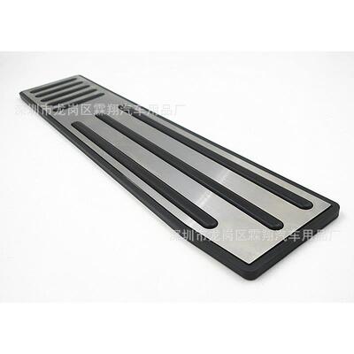 14-17款modelXS不锈钢油门踏板刹车踏板改装