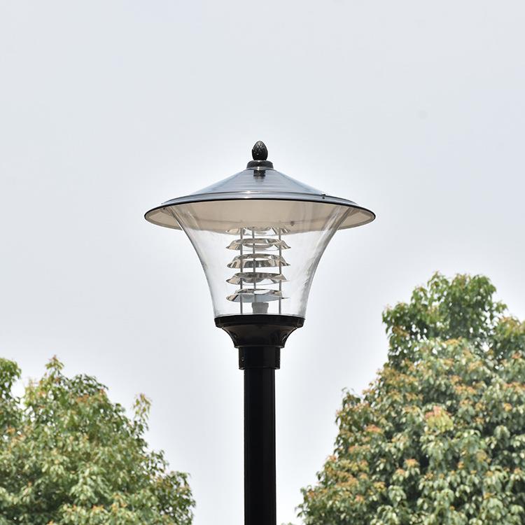 方形铝型材高杆灯现代中式欧式户外太阳能草坪灯庭院灯