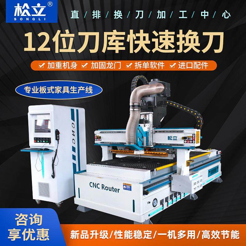 三四工序大型全自动加工中心拉米诺隐形件板式家具开料机木工,五金/工具,机床,淘宝优惠券,粉丝福利购,淘宝优惠卷