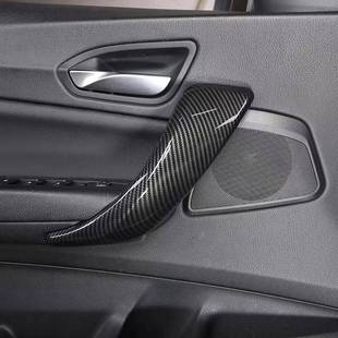 饰 宝马12系F20F21F22F23内门把手碳纤纹内扶手装 适用于12 17款