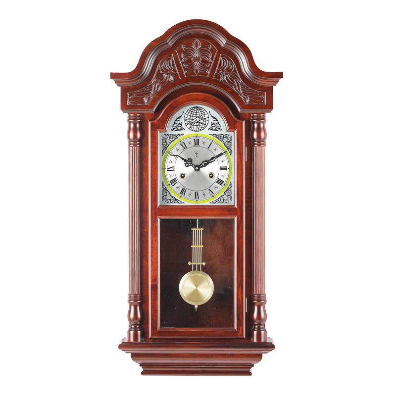 北极星2802高档复古式机械发条式简约挂钟