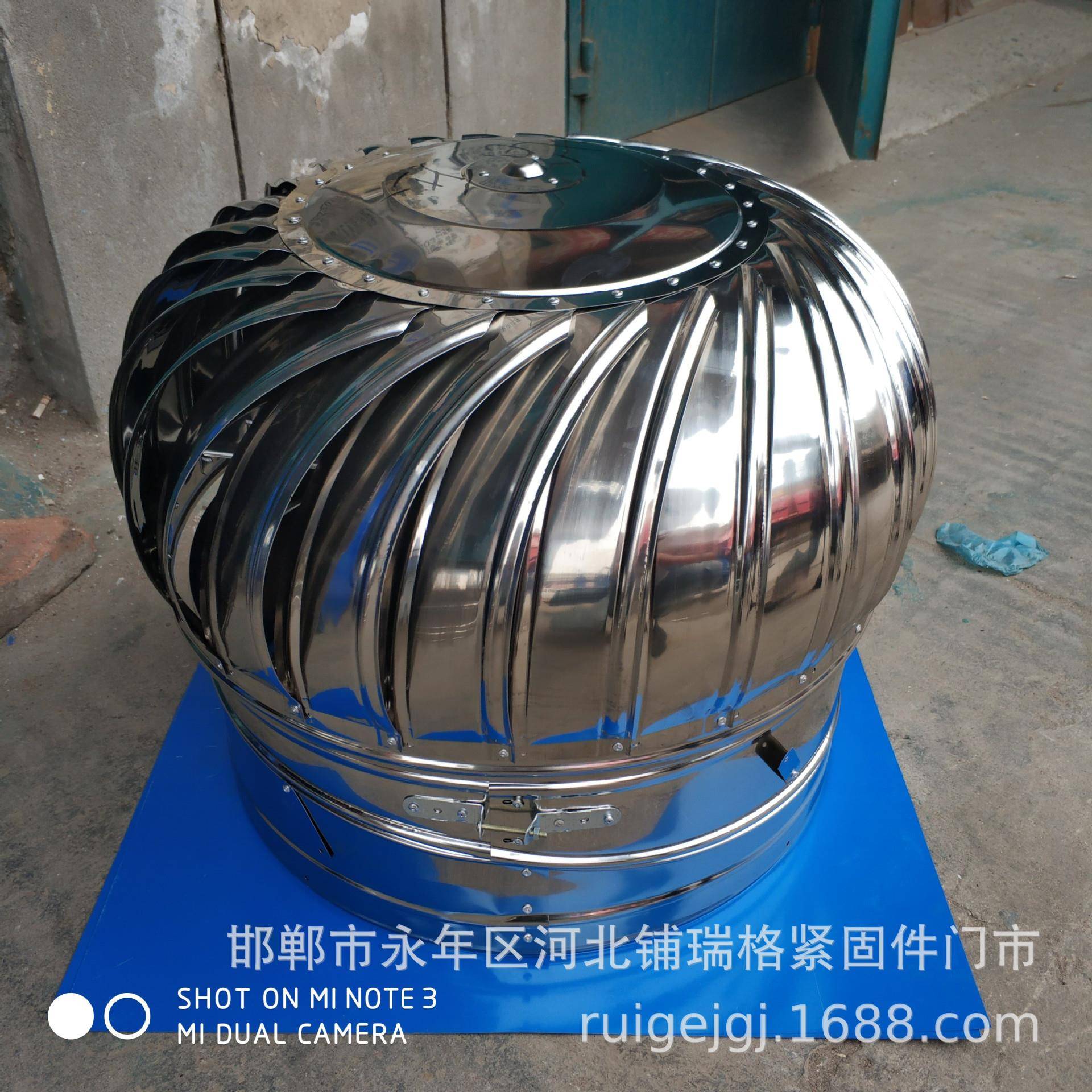 304不锈钢屋顶风机500型600型,不锈钢无动力风机,屋顶无动力通风