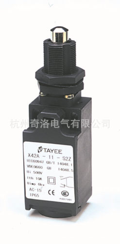 供应TAYEE上海天逸X42A限位开关X42A-S11/1Y行程开关滚轮摇臂