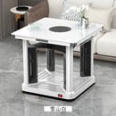 炉先生电暖桌电炉子电暖炉家用客厅正方形烤火桌子电烤桌取暖桌