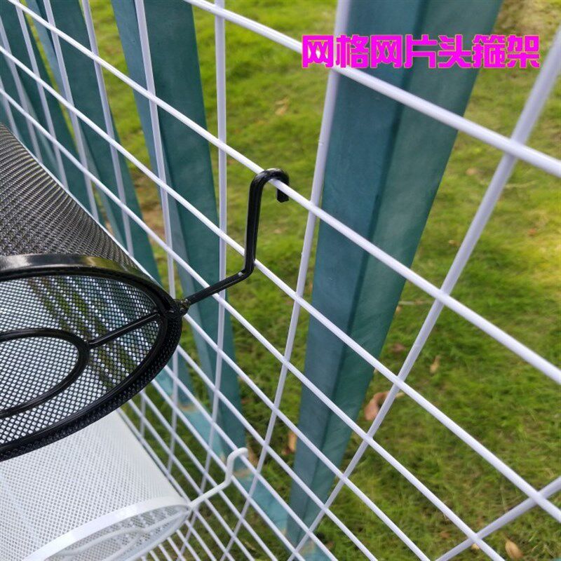 多孔板头箍架子发箍饰品展示架网格网片圆筒发箍收纳挂架挂钩货架