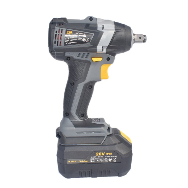 公有无刷电动扳手充电式锂电冲击扳架子工电板 汽修风炮LCW777-9B