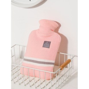 safety anti scalding Rubber water bottle warm bag热水袋 hot