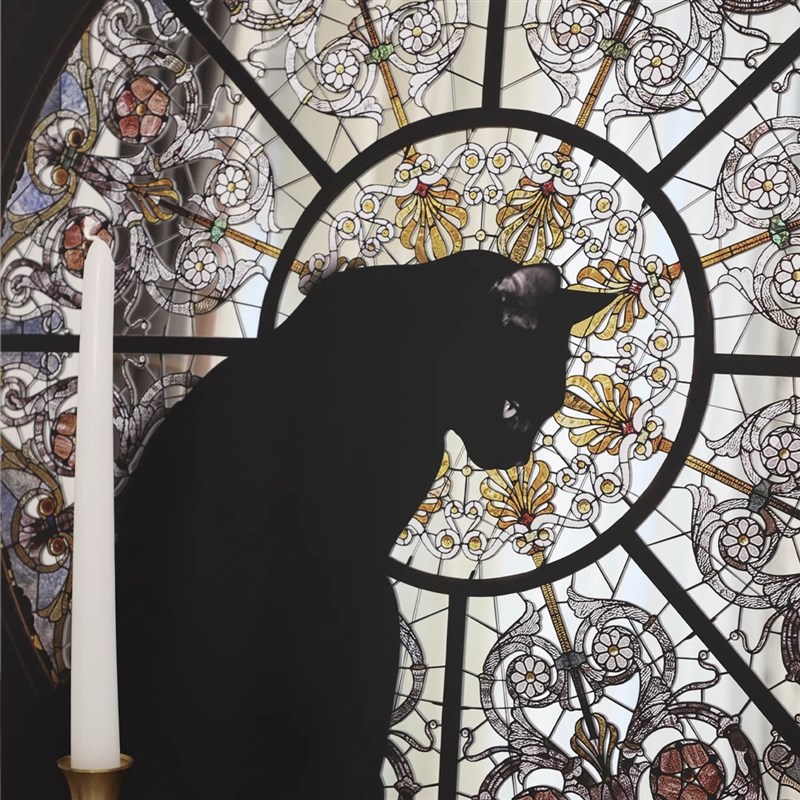 法式客厅镜子装饰画氛围感餐厅镜面挂画创意艺术高级感玄关摆件画