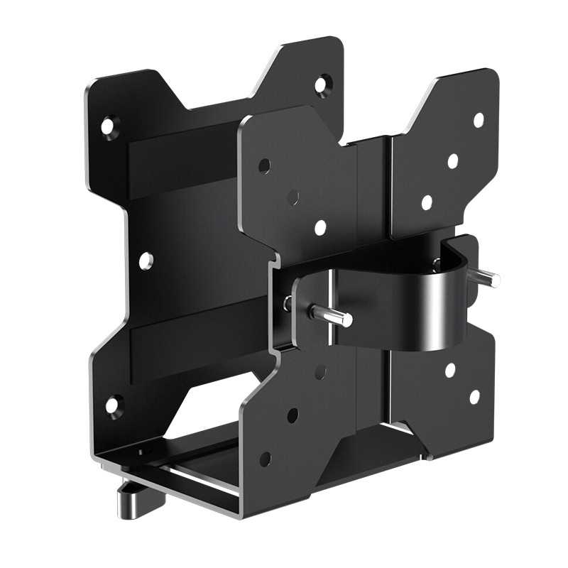 小主机箱支架vesa面板电脑机箱悬挂手提迷你mini主机架子matx/itx