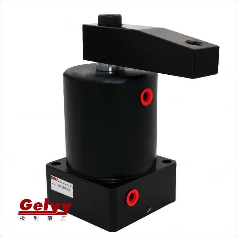 空压转角缸CAS/ASC/RAS25/32/40/50/63SD单双臂压板自动化夹具缸