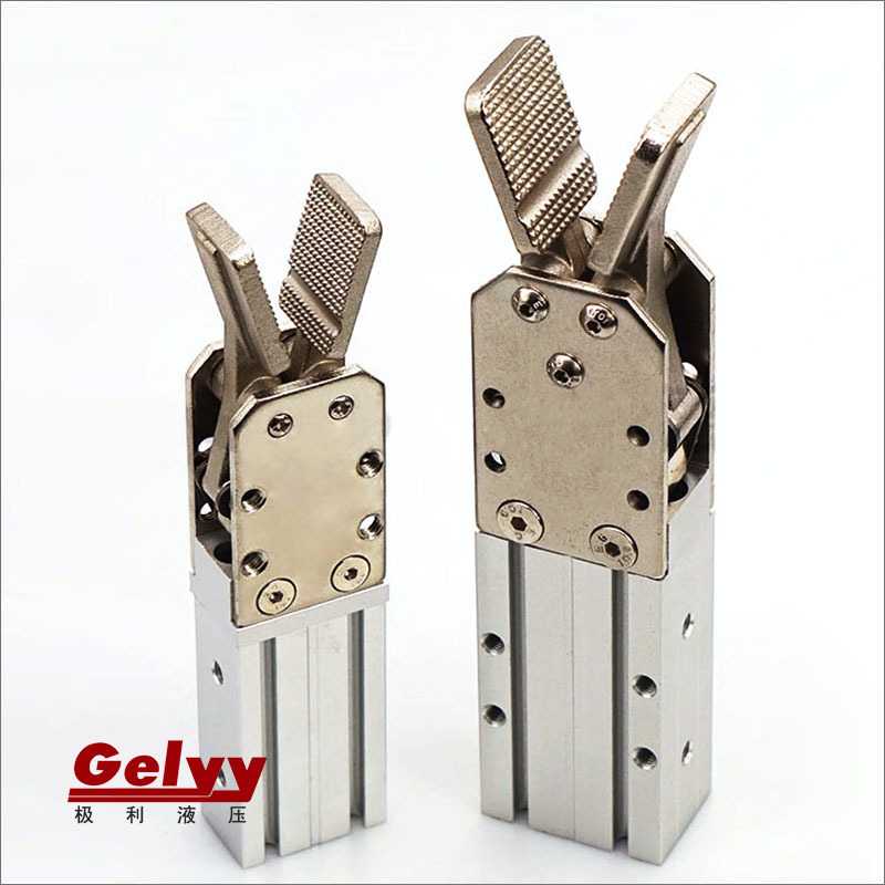 机械手配件SXJ16-15D/SXJ20-15D/型接线手指气缸大小夹具口水夹子