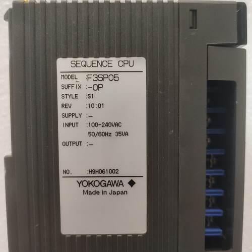 询价YOKOGAWA 横河 F3SP05-0P  10个议价