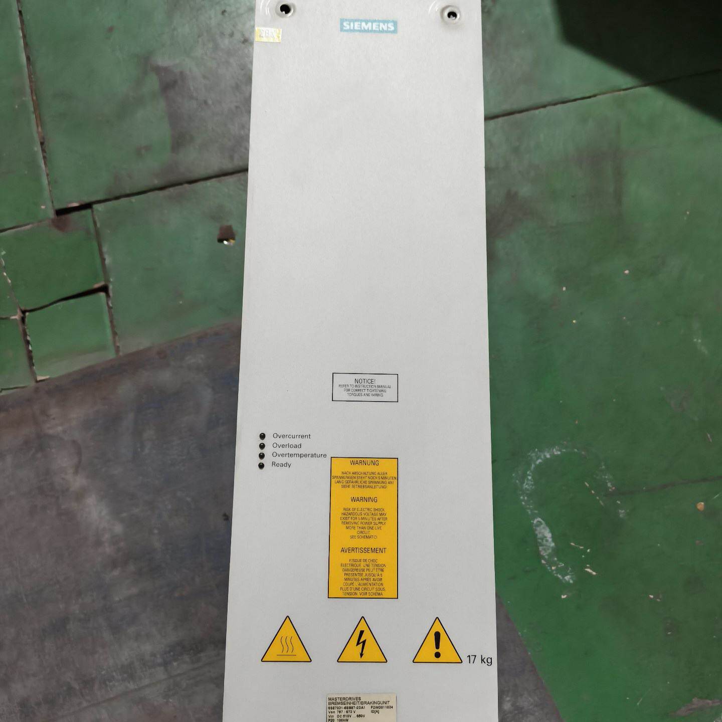 西门子制动单元6SE70316EB872DA1德国原装--议价商品