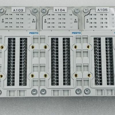 Festo CPXCECM1 Controller with 6 units of CPXAB8KL4POL