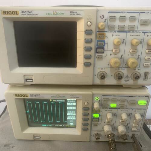 RIGOL普源DS1052E，50M数字示波器 两通道，轻微—议价
