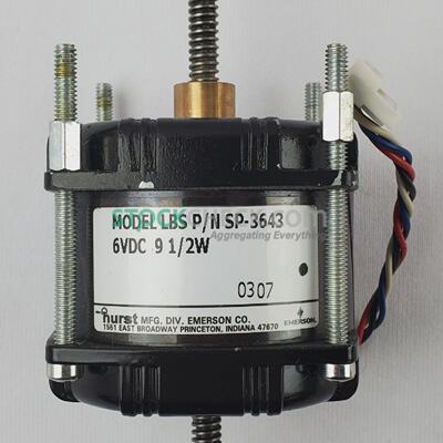 Hurst SP3643 LBS Geared Stepping Motor 6VDC 9 12W