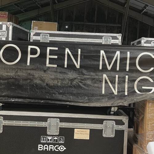 Dear White People Movie Banner Open Mic Night  Call Tyrone