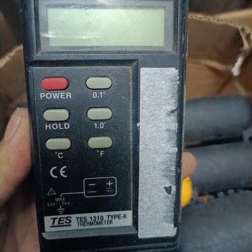 溢价-测温仪台湾泰仕TES1310TYPEK热电偶温度计