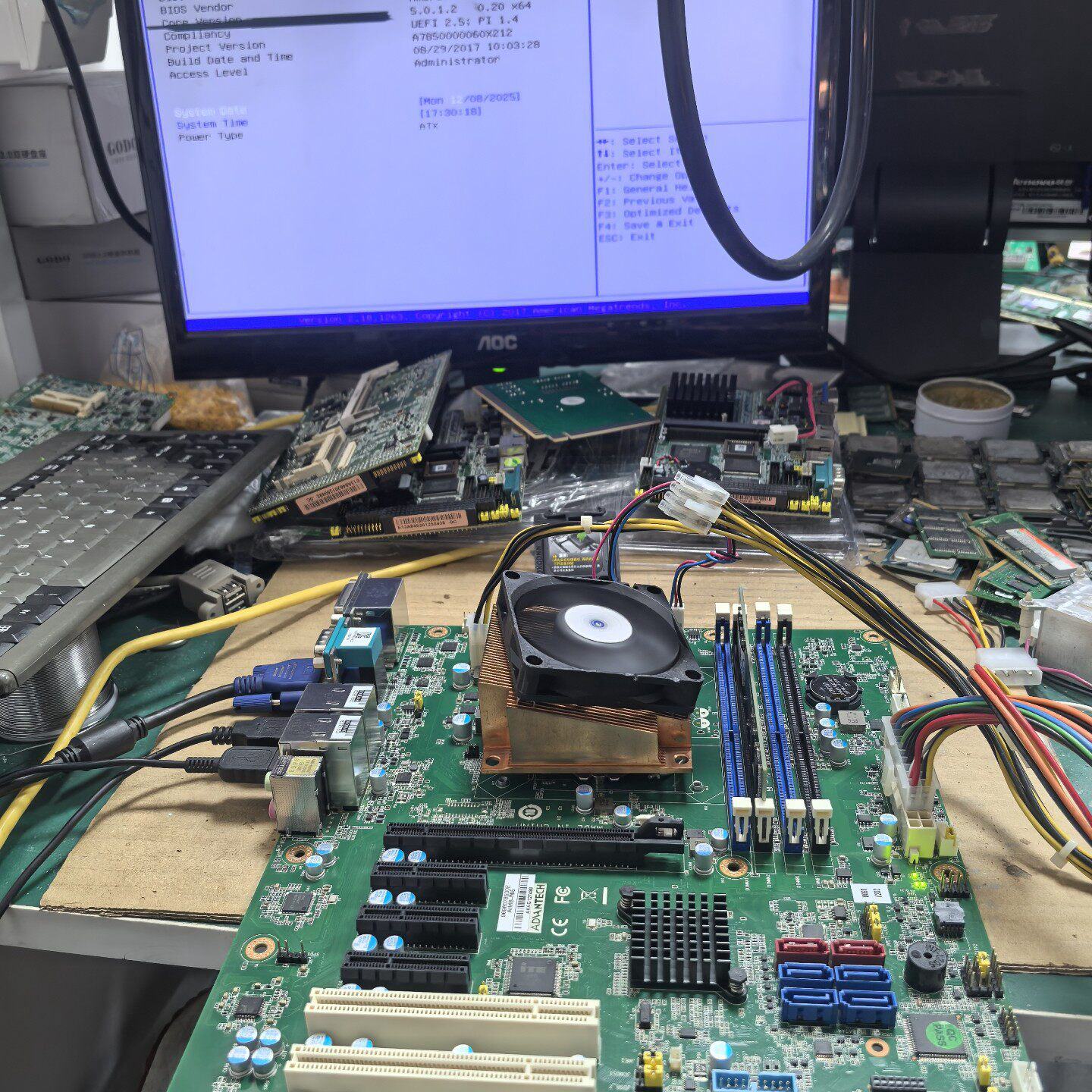 研华AIMB785G2工控主板支持67代i3i5i--议价商品