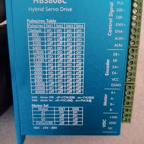 溢价-步科驱动器HBS808C支持24V到80VVDC适