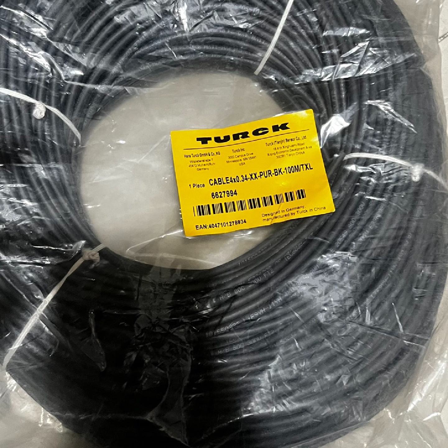 全新图尔克TURCK连接线CABLE4x0.34XXPU--议价商品