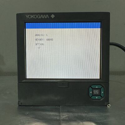Yokogawa FX100642H Paperless Recorder Analog 6 400Mb Option