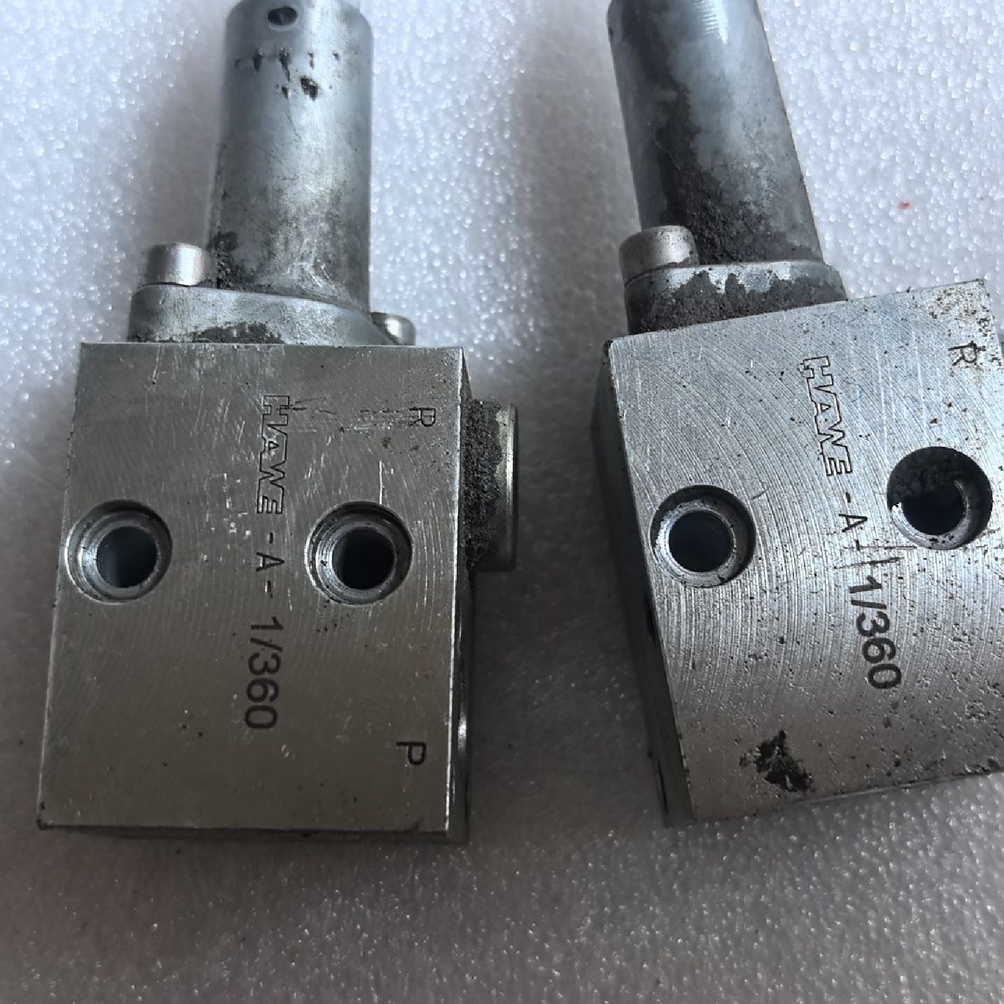 HAWEA1360液压阀二手拆机成色还不错阀体完--议价商品