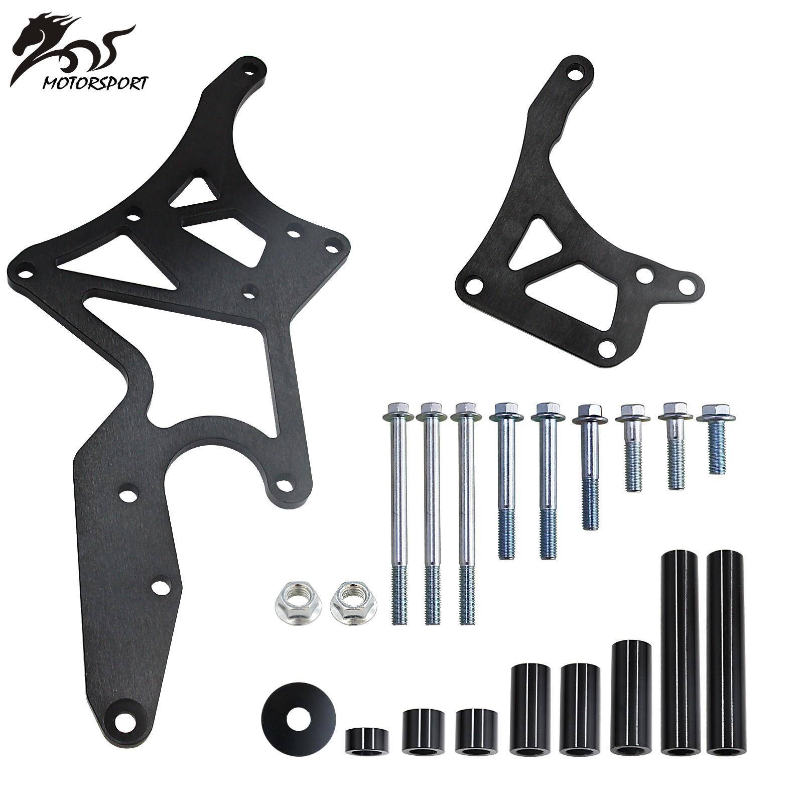 LS发动机蛇形托架交流发电机动力转向泵转换适用于雪佛兰LS发动机