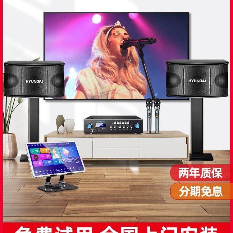 包邮家庭KTV音响套装卡拉OK机家用客厅K歌功放音箱影院点歌机