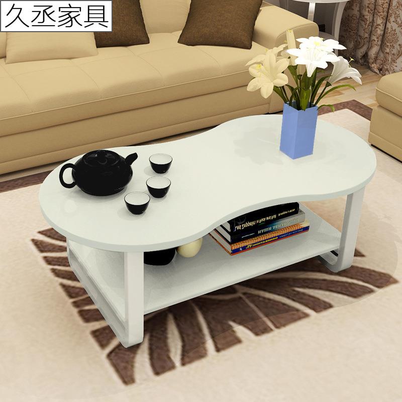 现代简约小茶几创意小户型客厅家具茶桌简易小餐桌个性椭圆办公室