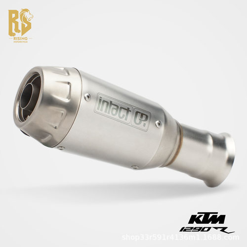 RS适用于KTM1290超级公爵GT改装Intact.GP原色排气管尾段无损安装