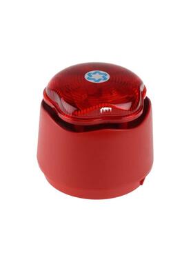 90020R0HosidenBesson声光报警器9-30V直流红色110dB