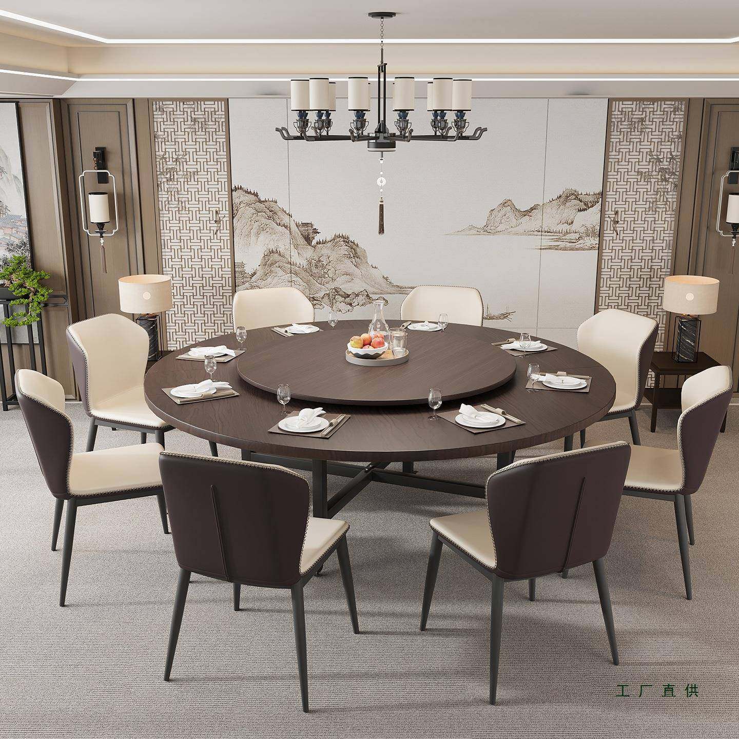 折叠餐桌圆桌家用10人可折叠带转盘不占空间可移动小户型吃饭桌子,家装灯饰光源,其它灯具灯饰,淘宝优惠券,粉丝福利购,淘宝优惠卷