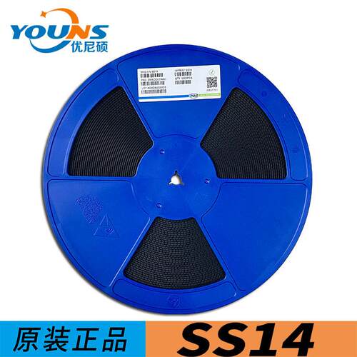 肖特基二极管SS14SS24SS34SMA封装电流1A耐压40VMDD现货