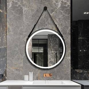 吊镜智能浴室镜子洗手间卫生间厕所镜触摸屏带灯防雾led