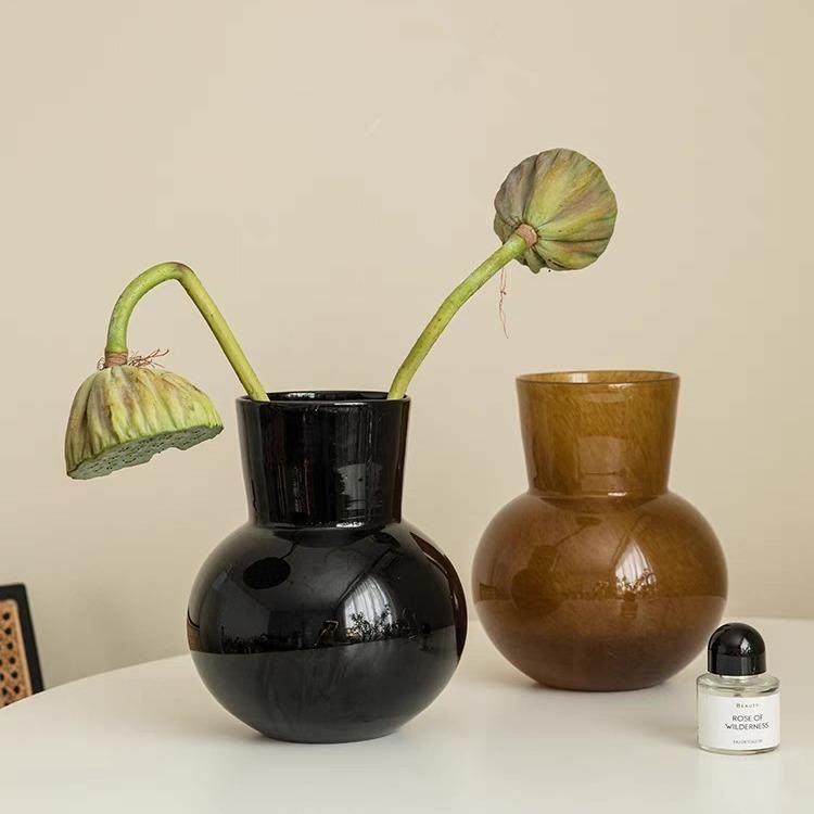 加厚玻璃花瓶法式复古轻奢高档摆件美式客厅鲜花插花花器中古风,金属材料及制品,金属加工件/五金加工件,淘宝优惠券,粉丝福利购,淘宝优惠卷