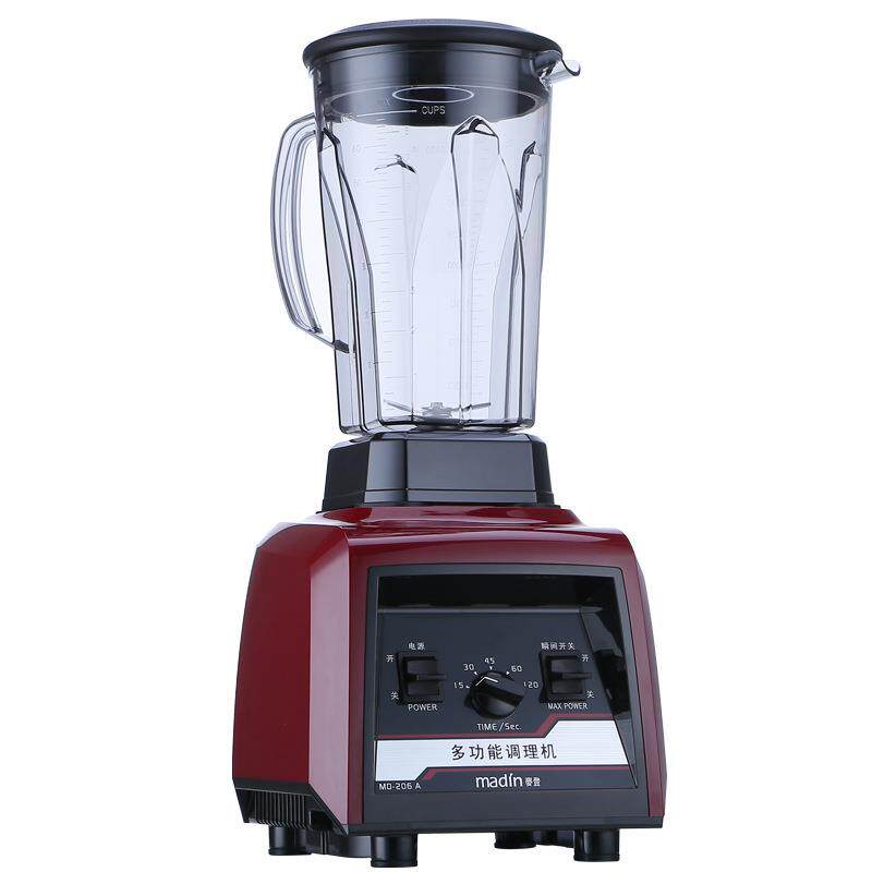 麦登MD206A+冰沙机商用奶茶店冰沙刨冰碎冰机搅拌果榨汁豆浆机