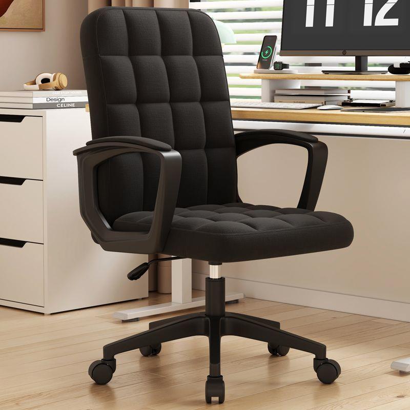 电脑椅家用会议办公椅升降转椅职员学习学生座椅简约靠背椅子