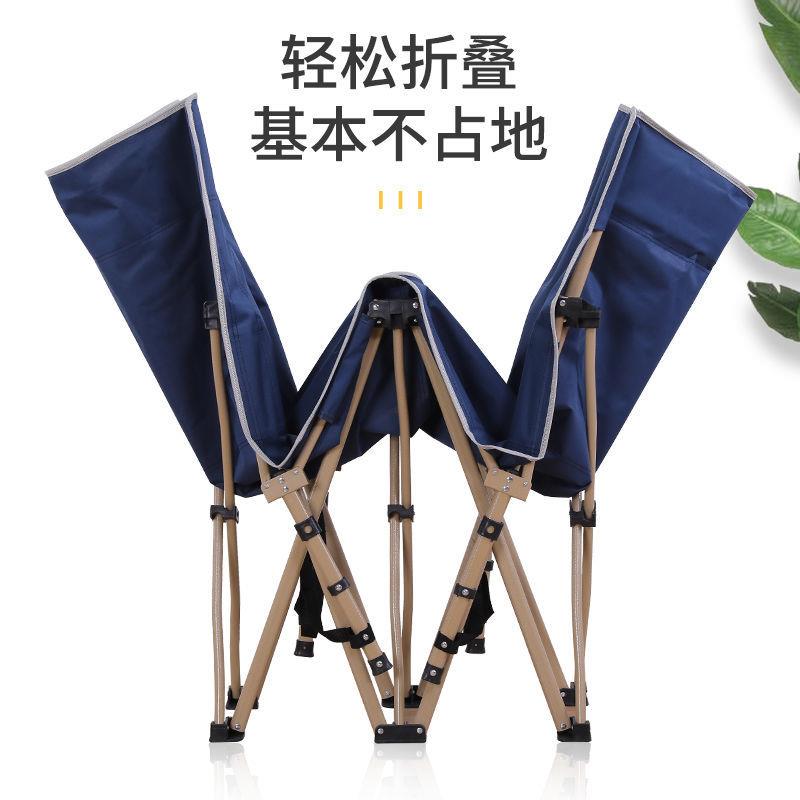 办公室午休折叠床单人午睡休闲椅折叠躺椅便捷折叠穿椅加宽懒人椅