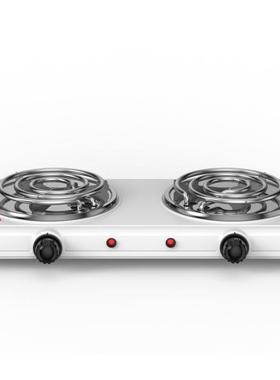 外贸双灶蚊香盘电热炉家用2000W加热烧水炒菜蒸煮电炉hotplate