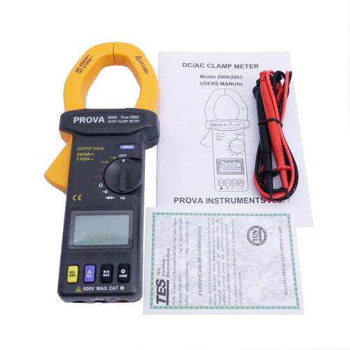 PROVA-2000交流/DC钳形表数字钳形表真均方根Prova2000