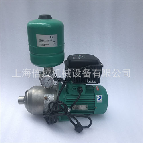 wilo德国威乐变频泵MHI406-380V生活供水设备大功率不锈钢增压水