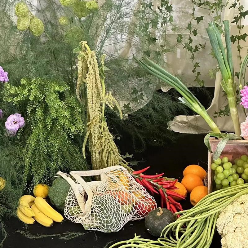 户外小众自然系草坪婚礼蔬果带走计划实用装饰品摆件商业美陈