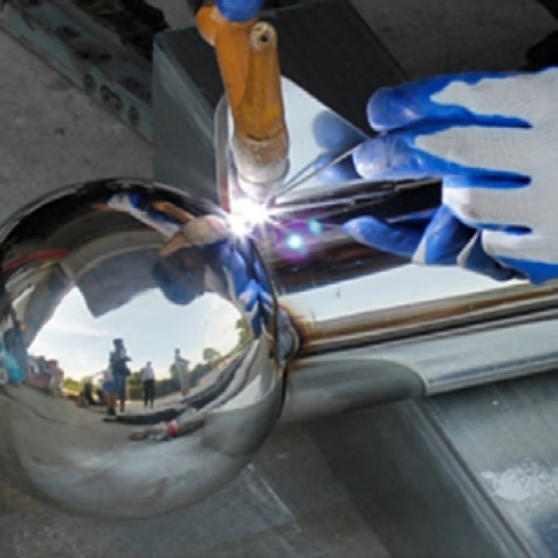 304不锈钢户外旗杆配件专用球头 三节式旗杆无缝精抛空心顶部圆球