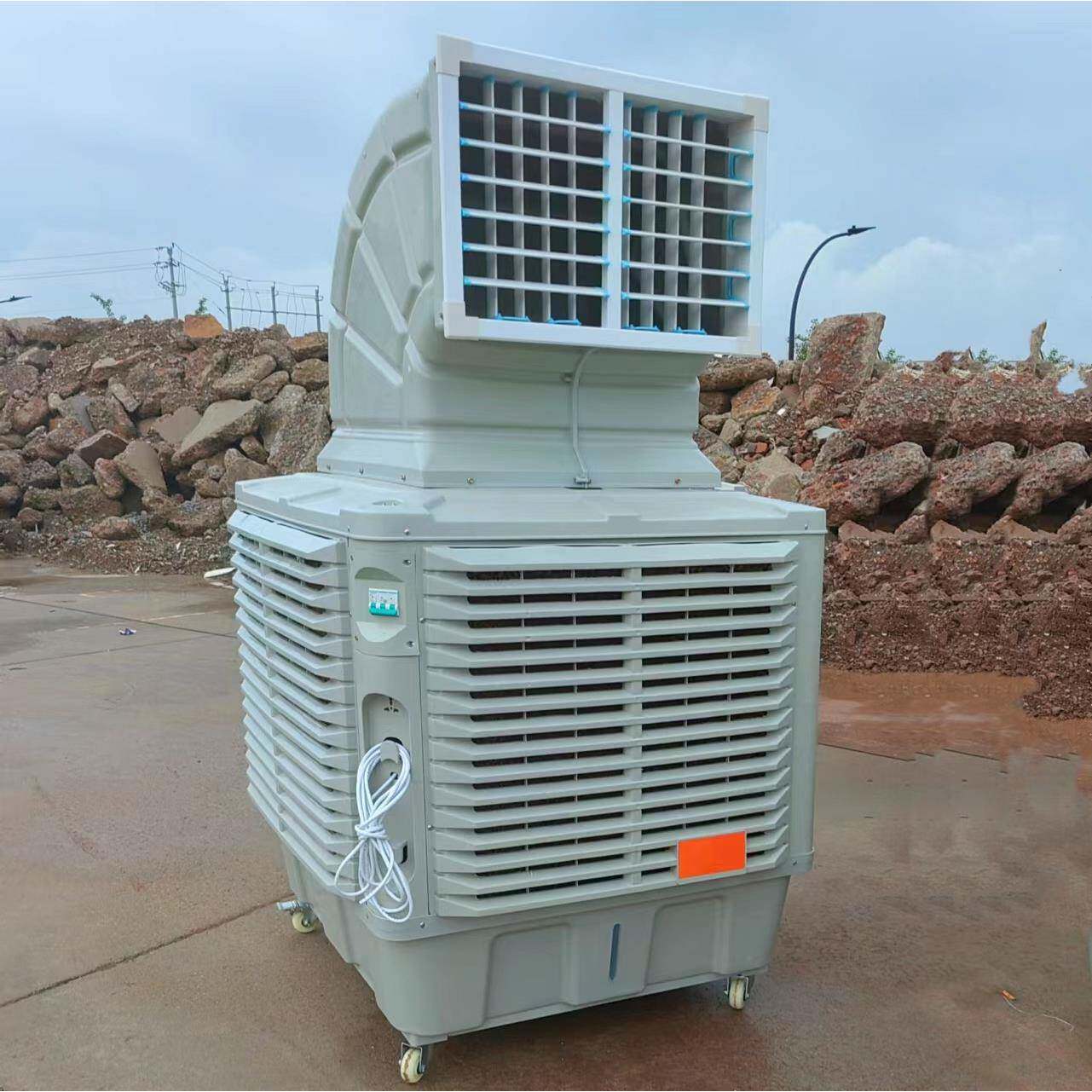 养殖场大水箱可移动冷风机大功率冷风扇制冷工厂工业降温水冷空调