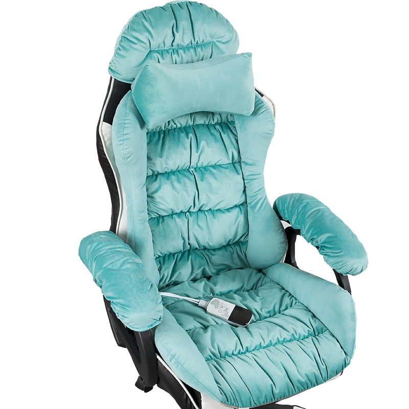 电竞椅子插电加热坐垫靠背一体久坐冬季电热靠垫护腰屁股垫,居家布艺,椅垫,淘宝优惠券,粉丝福利购,淘宝优惠卷