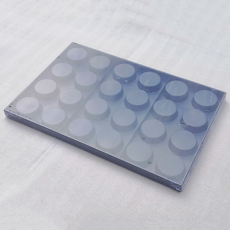 冰城不沾烤盘蜂蜜脆糕连5连0连圆形不粘烘焙模具烤箱商用