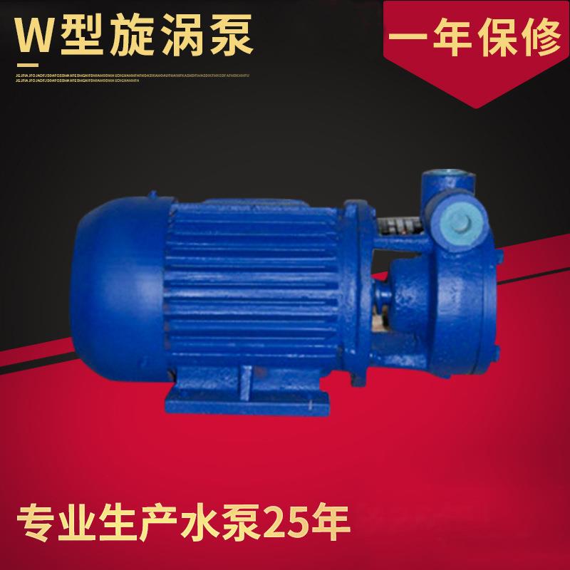 W型无堵塞旋涡泵排污泵大功率潜水泵立式电动清水泵厂家