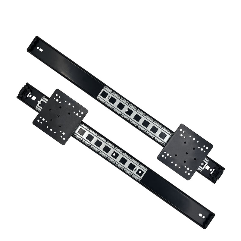 隐藏柜门口袋门回旋导轨静音侧插式家具侧装上翻门五金配件