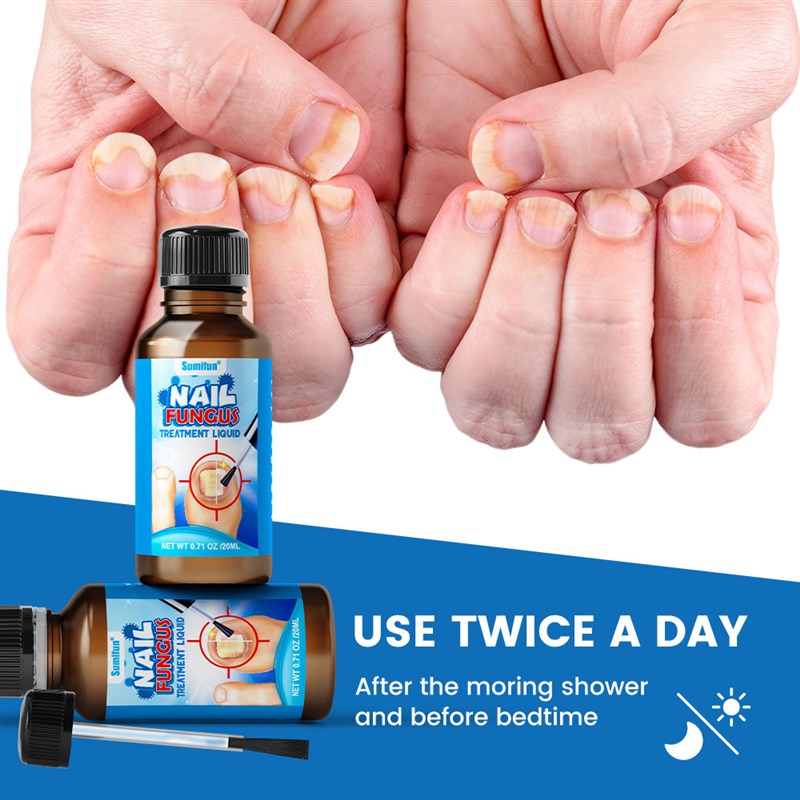 3pcs Foot Nail Fungus Paronychia Onychomycosis Fungal Nail